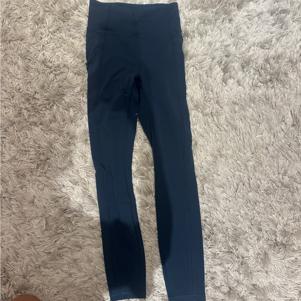 Lululemon Athletica Deep Blue Leggings